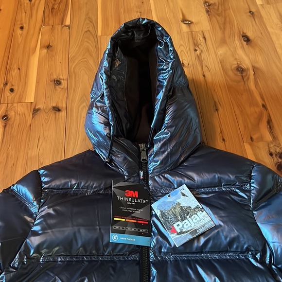 NEW🇨🇦🖤PAJAR Canada Women's Graphite Puffer Jacket NEVIS size L - Picture 4 of 15